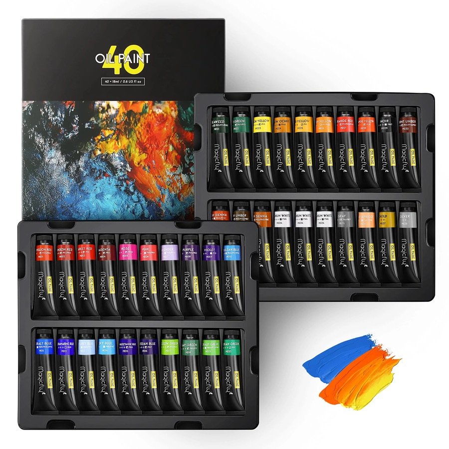 Oil Paint Tube Set